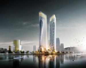 aedas-zhuhai-hengqin-headquarters-complex-dragon-towers-china-designboom-03
